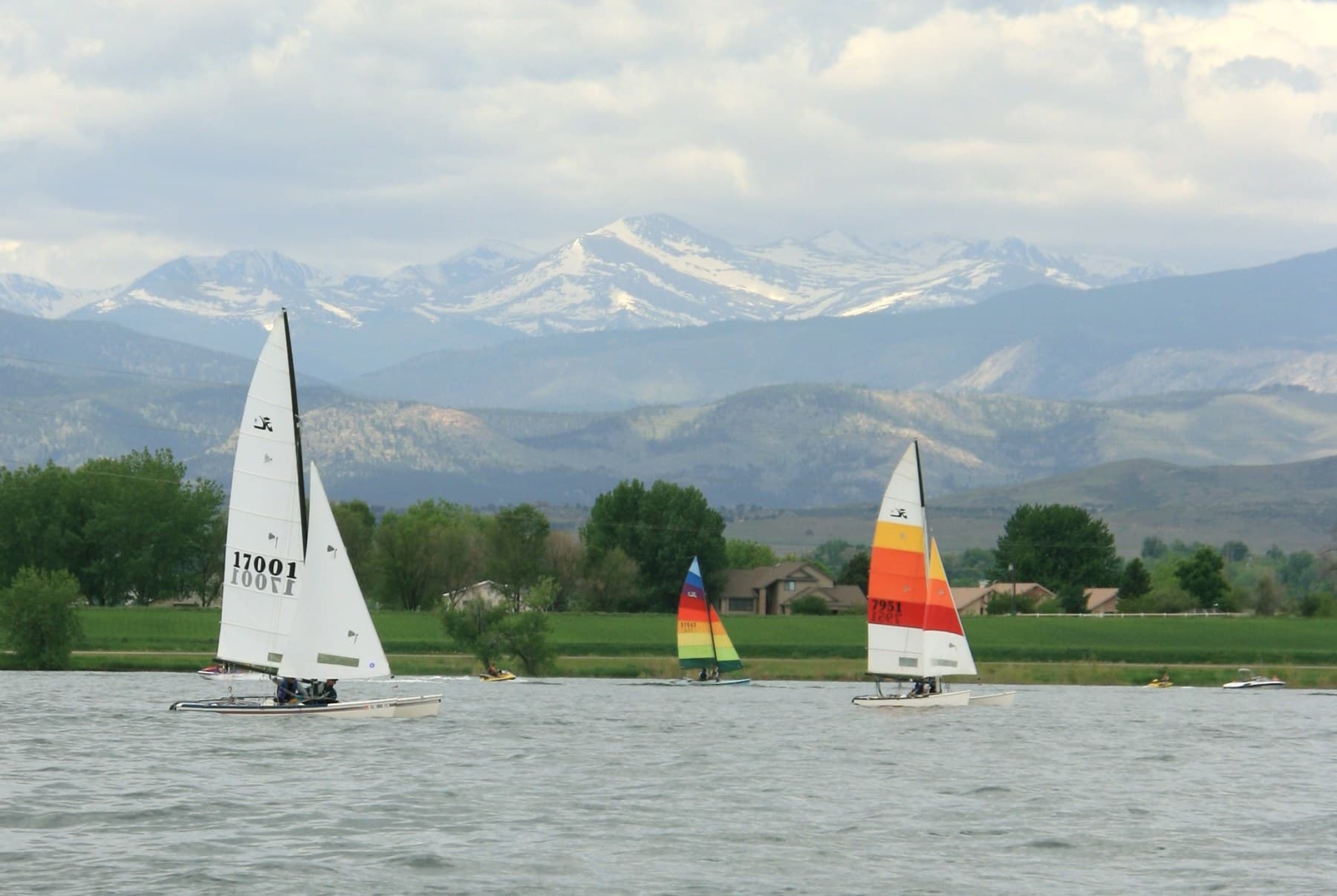 sailboats at boyd lake state park photo 12