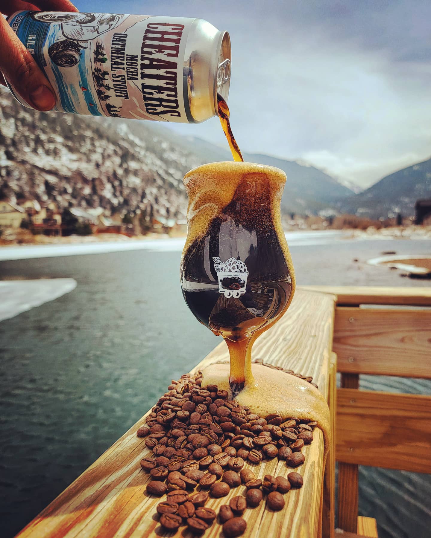 cheaters mocha oatmeal stout photo