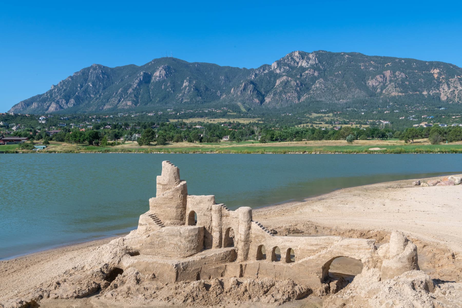 kids and adults alike love our 35-acre lake and private beach! in the summer boat usage is free for resort guests. photo 8