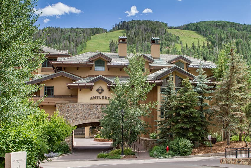 antlers at vail hotel condominiums are located just 150 yards from the ski lifts, facing vail mountain. photo 11