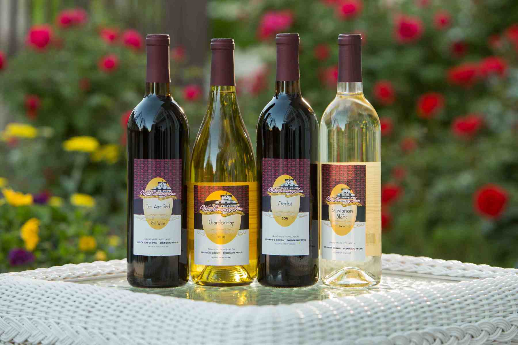 wine country inn private label wines are served at afternoon tasting. photo 3