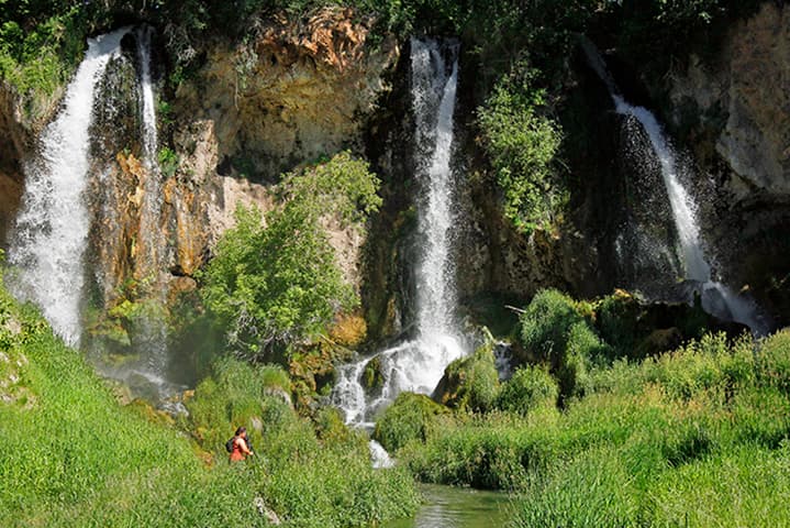 rifle falls state park-waterfall photo