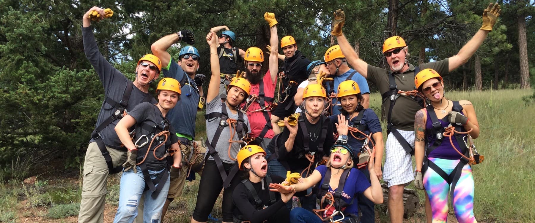 zipline with family and friends! photo 9