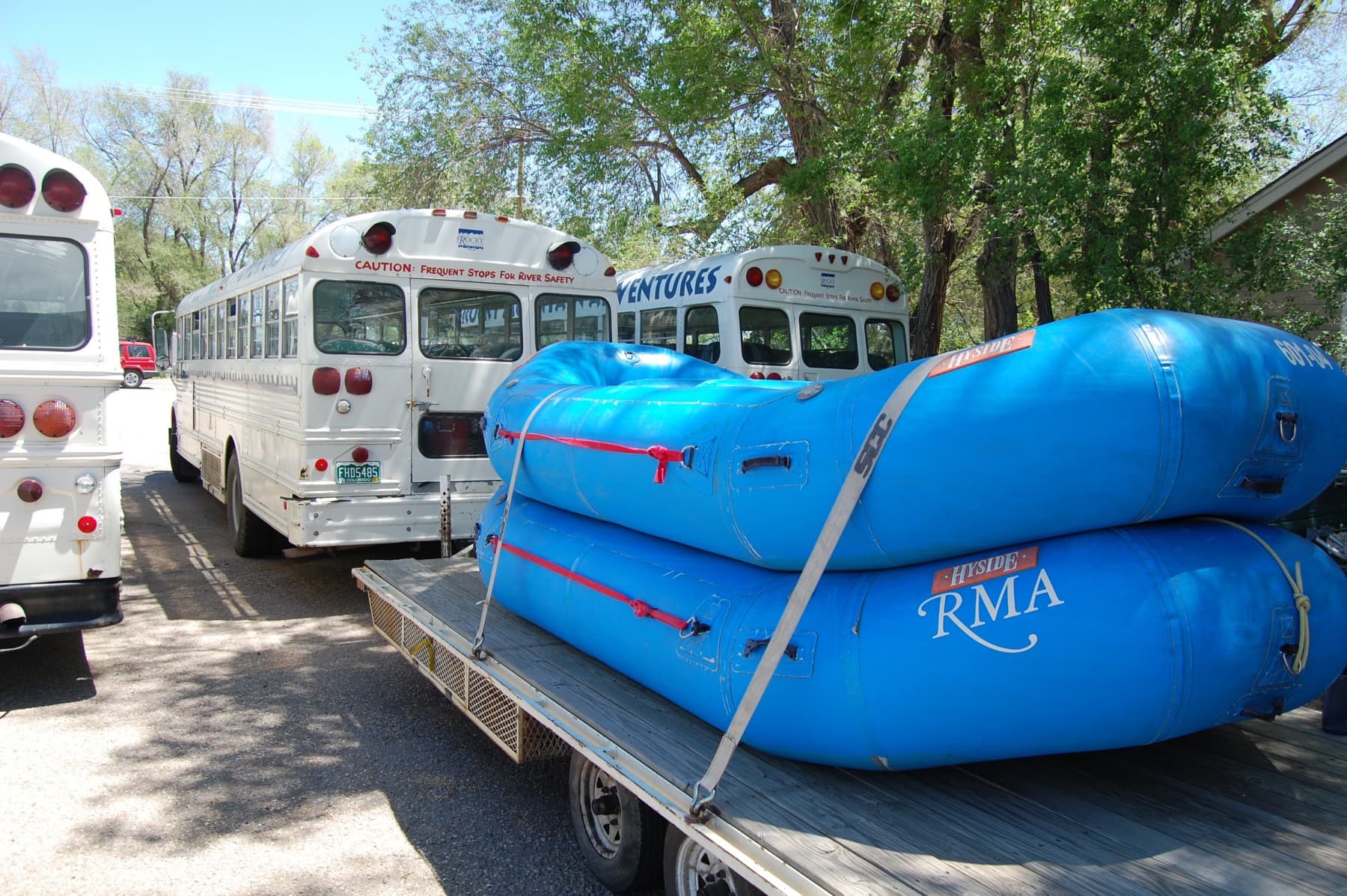 loading the rafts up photo 9