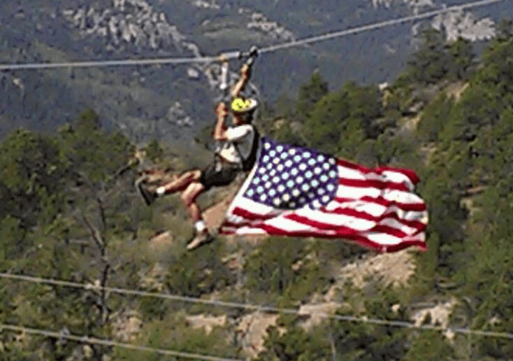 4th of july flag flying festival photo 6